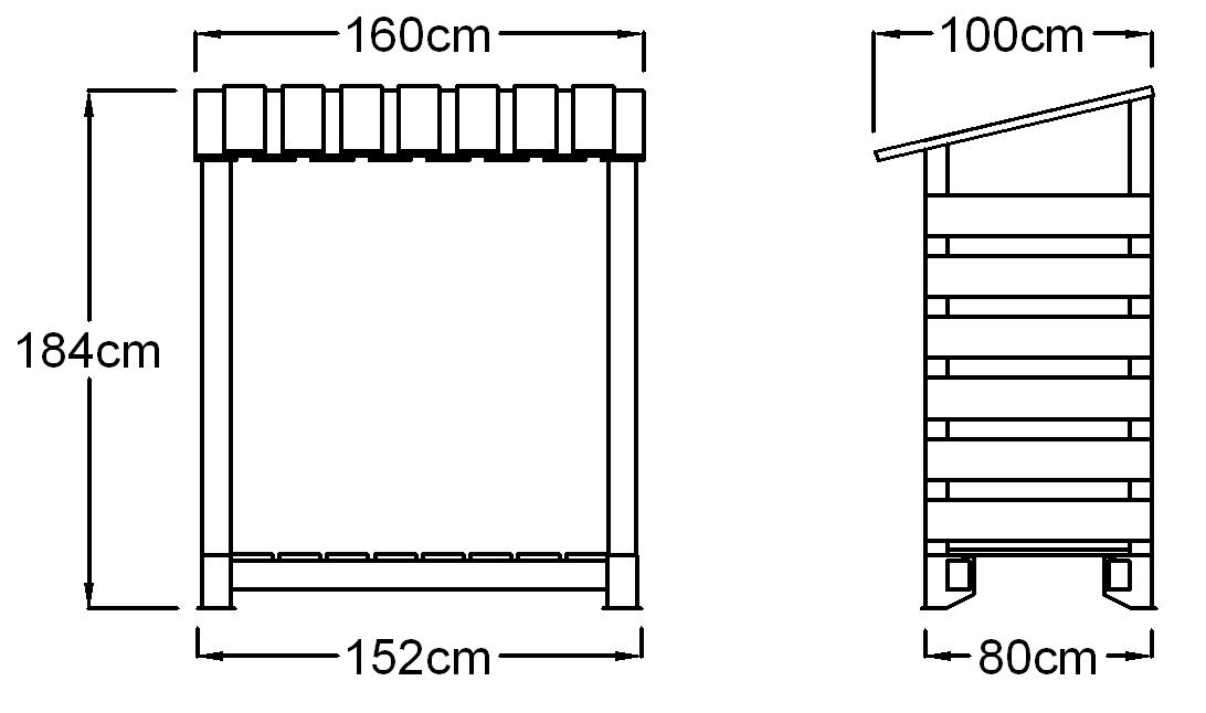 160 Log Store - Double Depth - Image 4