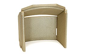 Contura 50 series Firebrick Set