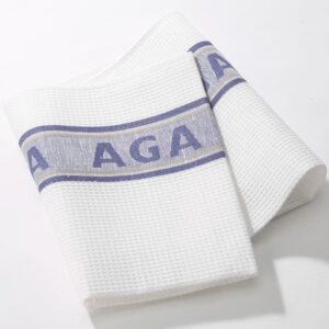 Blue AGA Tea Towels