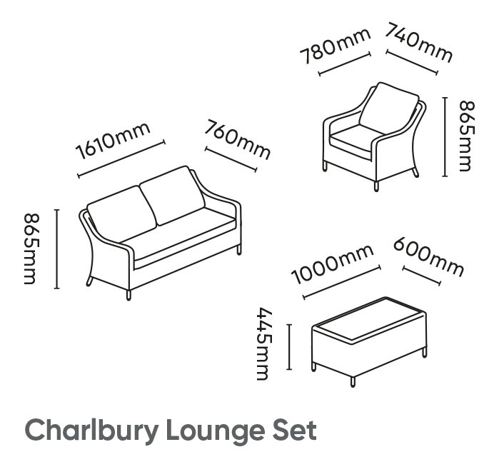 Charlbury Lounge Set - Image 5