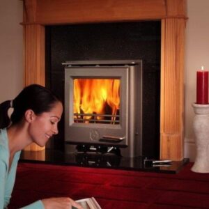 Woodwarm Phoenix Firebright Inset