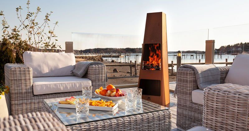 Jotul Loke garden fire