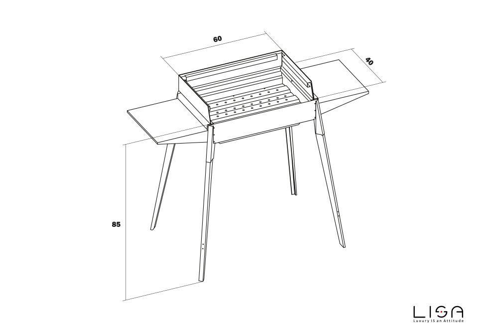LISA ETNA BBQ Made In Italy (ex-display) - Image 2