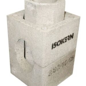 Isokern 45° Flue Entry Kit - 4 Parts
