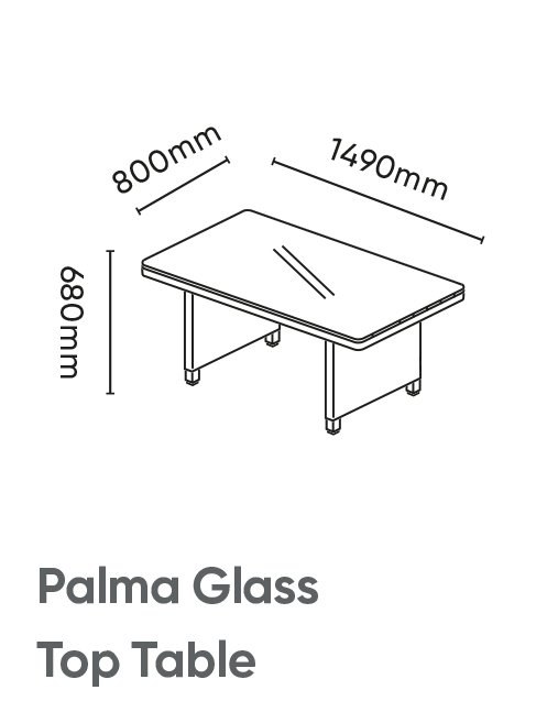 Palma Sofa Set (With SQ Table) - Image 2