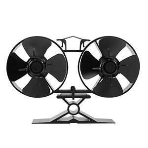 Stove Fan - 8 Blade Twin