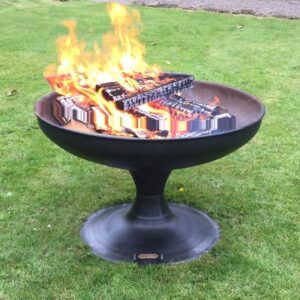 Wine Glass Firepit 80cm