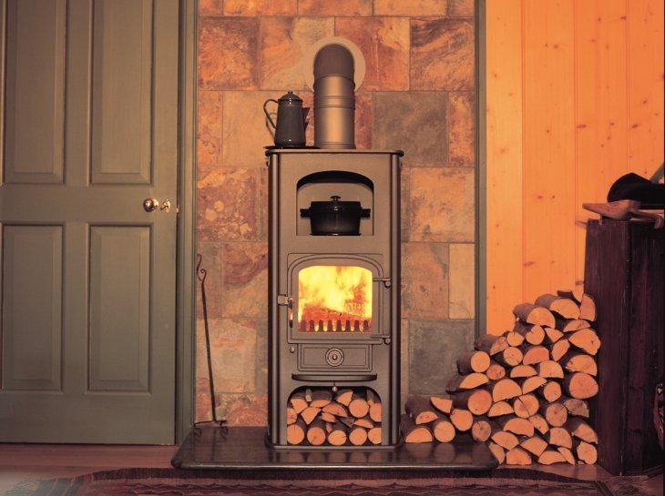 Clearview Pioneer Oven Multifuel Stove