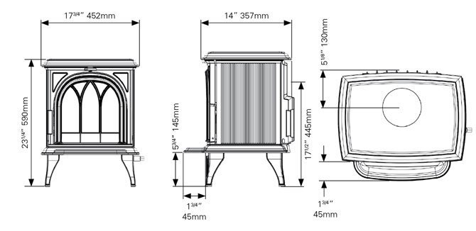Stovax Huntingdon 25 - Image 2