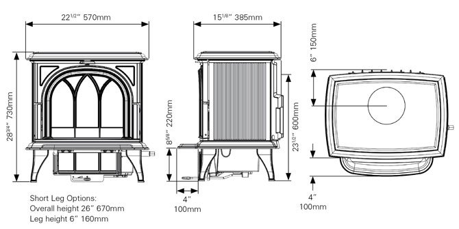 Stovax Huntingdon 35 - Image 2