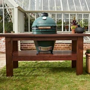 Premium Royal Mahogany Table for Large Big Green Egg