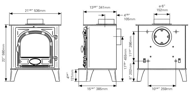 Stovax Stockton 7 - Image 3