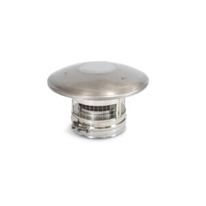 Insulated Chimney System Raincap with Mesh J2156