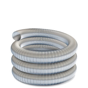 Technoflex Flexible Flue Liner - 8m Length - 125mm (5") Diameter - 316 grade