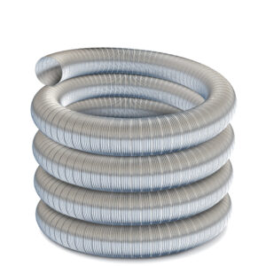 Technoflex Flexible Flue Liner - 10m Length - 125mm (5") Diameter - 316 grade