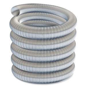 Technoflex Flexible Flue Liner - 12m Length - 125mm (5") Diameter - 316 grade