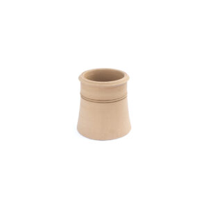 Chimney Pot - Contemporary Cannon Head - 300mm high in Buff
