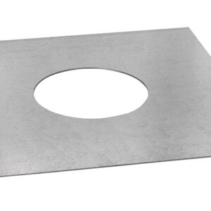 Unventilated Bungalow Sq Firestop Plate - Schiedel ICID Twin Wall