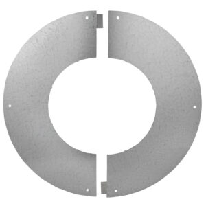 Unventilated Bungalow Round Firestop Plate - Schiedel ICID Twin Wall