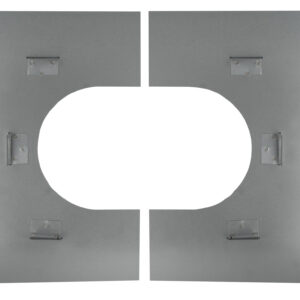 Non-Combustible Floor Firestop Plate - Schiedel ICID Twin Wall