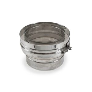 Twin Wall to Single Skin Adaptor - Schiedel ICS Commercial