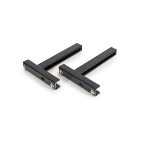 Cantilever Wall Support 325mm - Schiedel Twin Wall Flue - Black Powder Coated